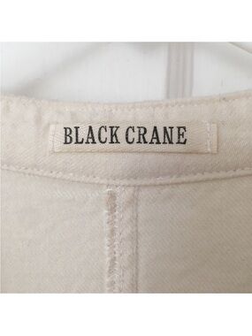 Black Crane Square Shirt